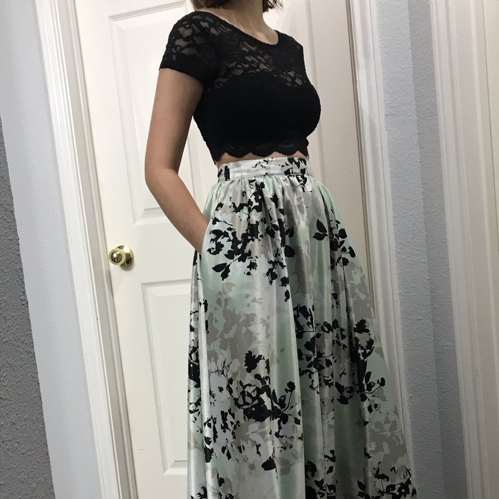 Two piece prom / homecoming dress